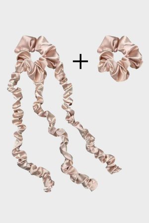 Headwear |   Clay Satin Jellyfish Heatless Hair Curling Headband ACCESSORIES Clay