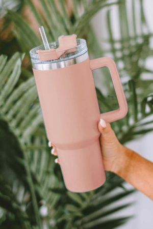 Tumblers |   Pink 304 Stainless Steel Double Insulated Cup 40oz ACCESSORIES Pink